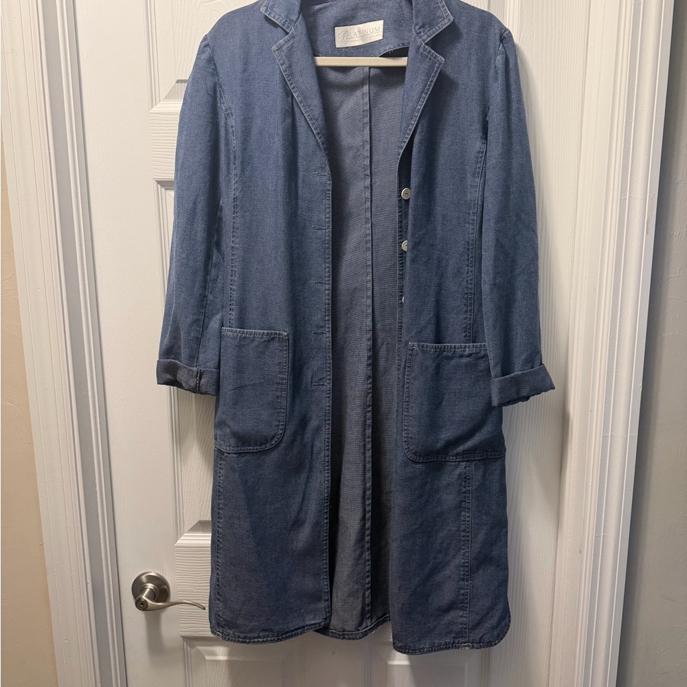 Vintage Platinum By Dorthy Schoelen Jean Jacket